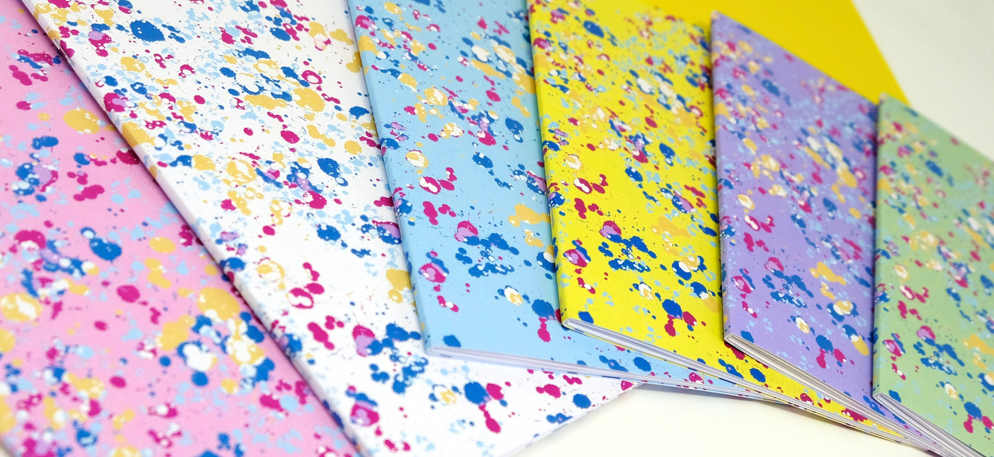 Creative Cute and Colourful Pastel Notebooks - A5 Plain White Paper Notebook - 48 Page Notebook