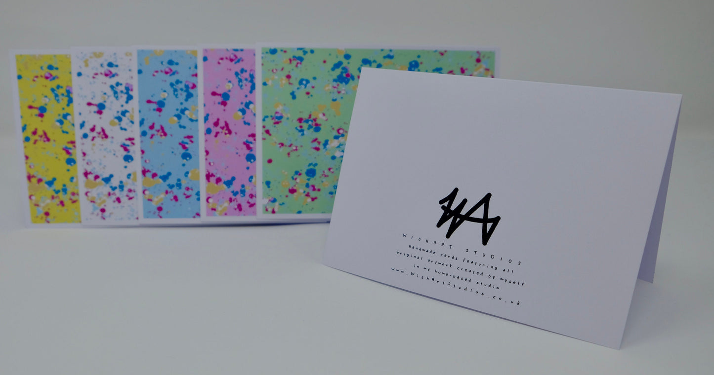 Creative Cute and Colourful Pastel Note Cards Collection - Blank Cards with Envelopes- Greeting Cards - Thank You Notes