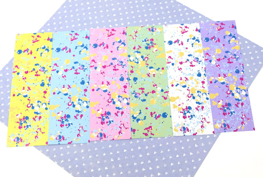 Double Sided - 100% Recycled Card - Creative Cute and Colourful Pastel Bookmarks - Spring/Summer Collection
