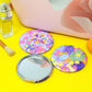 Bold Botanical's Wild Collection - 58mm Pocket Mirrors - Beauty Compact in 3 Floral Designs