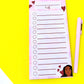 You're Amazing Manifestation List Pad - Lined List Pads with 50 Tear Away Pages - To Do Lists