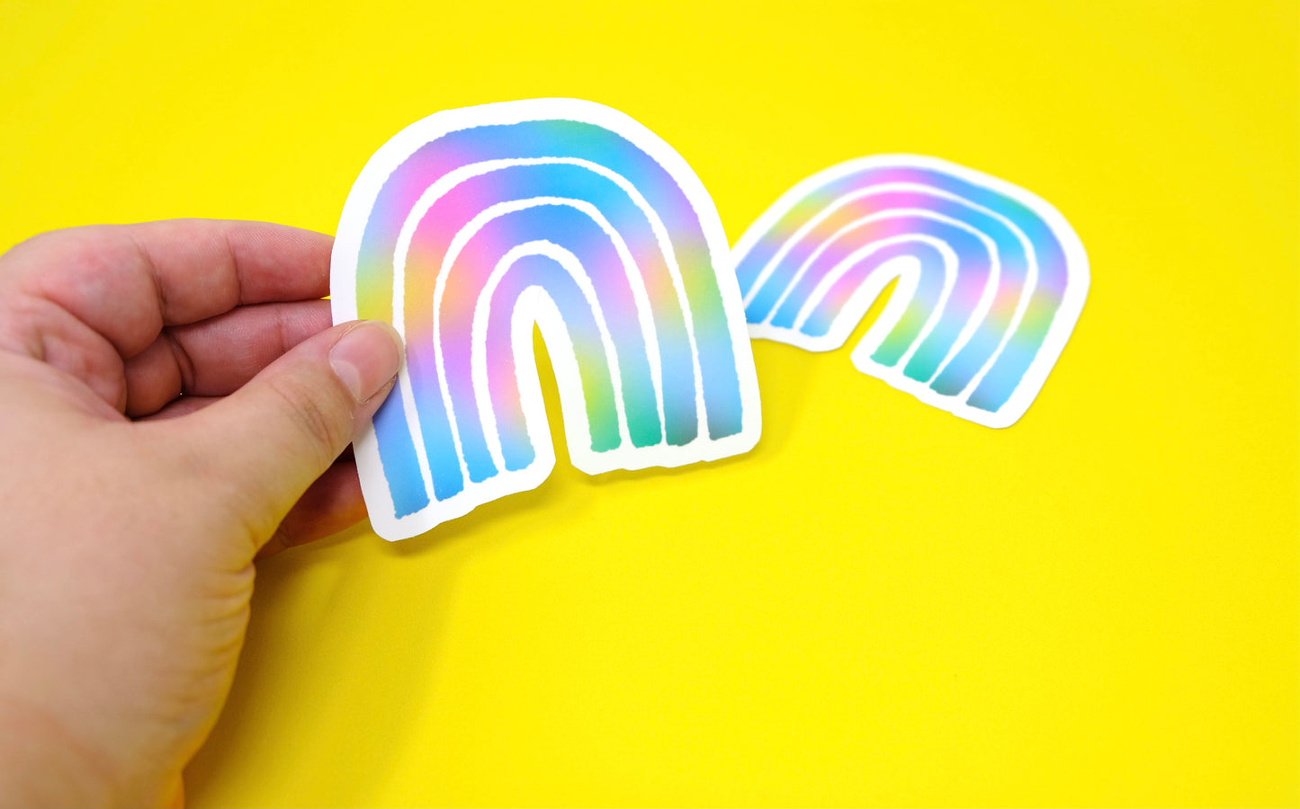 Pride Rainbow Sticker - Matte Vinyl Die-cut Laptop Decal